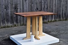 Walnut Breakfast Table 4 small