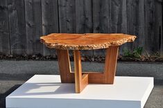 Maple Burl Coffee Table 2 small