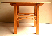 Cherry And Maple Kitchen Table 1 small