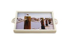 Wickford Pilings Tray + Wall Art With Rope Handles 1 small