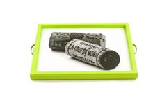 Black And White Wine Corks Tray+Wall Art 1 small