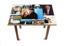 Custom End Table+Wall Art 1 small