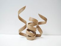 Spiral Wood Centerpieces 4 small
