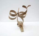 Spiral Wood Centerpieces 2 small