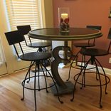 Handmade Swivel Stools 6 small