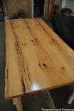 Live Edge Oak Table With Sapling Pole Legs 2 small
