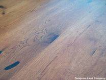60" Oak Tree Stump Pedestal Dining Table 2 small