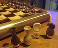 Not Flat Wobble Chess Set 3 small
