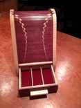 Tambour Topped Jewelry Box 6 small