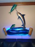 Metal Sculpture Fish 4 small