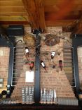 Metal Wine Racks With Vine Bottle Holders 2 small