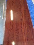 Waterfall Bubinga Bench With Ebonized White Oak Legs 2 small