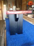 Waterfall Bubinga Bench With Ebonized White Oak Legs 4 small