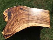 Monkey Pod Live Edge Bench (Salvaged) 1 small