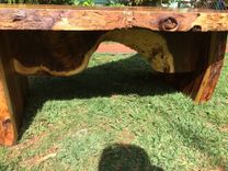 Monkey Pod Live Edge Bench (Salvaged) 5 small