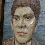 Ceramic Tile Relief Portrait 3 small