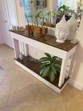 Console Table, Entryway Table, Reclaimed Wood Side Table, Side Sofa Table 1 small