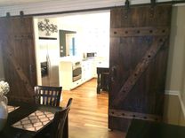 Solid Pine Sliding Barn Doors 3 small
