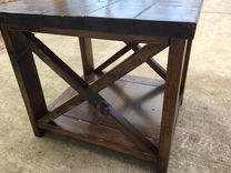 Rustic End Tables 3 small