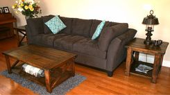 Rustic End Tables 2 small