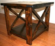 Rustic End Tables 1 small
