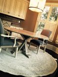 60" Round Oak Table 1 small