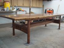 Live Edge Walnut Dining Table 3 small