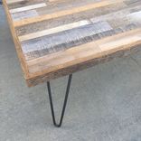 Reclaimed Wood And Hair Pin Leg Minimalist Coffee Table 2 small