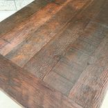 Industrial Style Reclaimed Wood And Steel Dining Table Or Desk 4 small