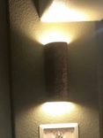 Rusted Steel Wall Sconce 2 small