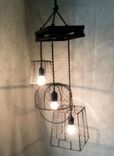 Egg Farm Basket Chandelier 1 small