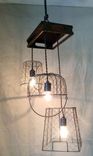 Egg Farm Basket Chandelier 2 small