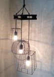 Egg Farm Basket Chandelier 4 small