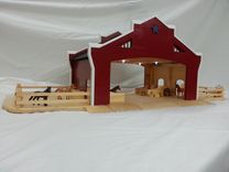 Wooden Toy Barn 1 small