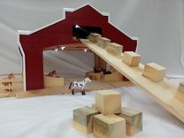 Wooden Toy Barn 6 small