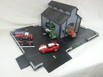 Wooden Toy Garage 2 small