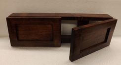 Small Wooden Shelf/Cabinet For Above Bathroom Sink. 2 small