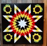 One Of A Kind "Barn Quilt"  4 X 4 1 small