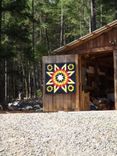 One Of A Kind "Barn Quilt"  4 X 4 2 small