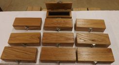 10 Custom Corkscrew Bottle Opener Gift Boxes 4 small