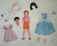 Personalized Portrait Paperdoll 1 small