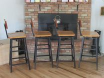 Custom Tall Barstools 4 small