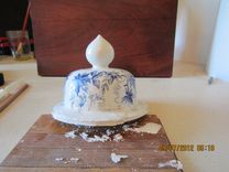 Restored 19th Century Ginger Jar 3 small