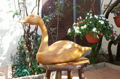 Folk Art Goose 2 small