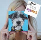 Custom Pet Portrait, Custom Portrait, Custom Dog Portrait, Pet Memorial, Pet Lover 1 small