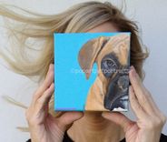 Pop Art Pet Portraits, Custom Pet Portraits, Pet Portraits, Art Personalized Art 1 small