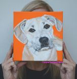 Custom Pet Portrait Pet Portrait Dog Painting Custom Pet Painting Dog Portrait Dog Art 1 small