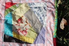 Crazy House Throw Quilt 5 small