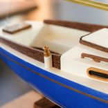 Wooden Model Boats 5 small