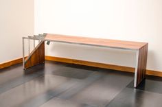 Brazilian Cherry Modern Bench 2 small